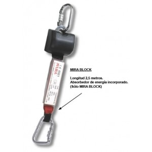 ANTICAIDAS MIRA-BLOCK CINTA 2,5 m.